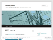 Tablet Screenshot of emmajenkin.wordpress.com
