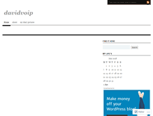 Tablet Screenshot of davidvoip.wordpress.com