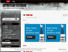 Tablet Screenshot of istritlaytstoris.wordpress.com
