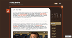 Desktop Screenshot of benburford.wordpress.com