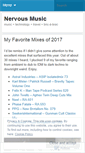 Mobile Screenshot of nervousmusic.wordpress.com