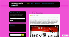 Desktop Screenshot of confessionsofacurvygirl.wordpress.com
