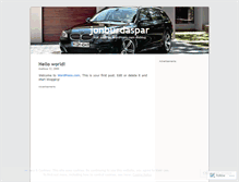 Tablet Screenshot of jonburdaspar.wordpress.com