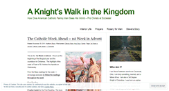 Desktop Screenshot of knightswalk.wordpress.com