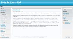 Desktop Screenshot of motogpclub.wordpress.com