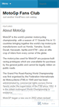 Mobile Screenshot of motogpclub.wordpress.com