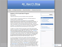 Tablet Screenshot of jmacri.wordpress.com