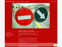 Tablet Screenshot of ivaninvalencia.wordpress.com