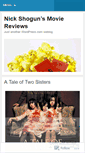 Mobile Screenshot of nickshogun.wordpress.com