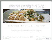 Tablet Screenshot of anotherchiangmaiblog.wordpress.com