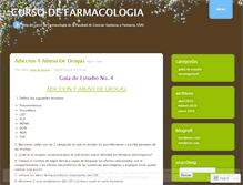 Tablet Screenshot of farmacologiamyblog.wordpress.com