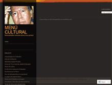 Tablet Screenshot of menucultural.wordpress.com
