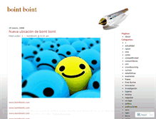 Tablet Screenshot of bointboint.wordpress.com