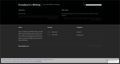 Desktop Screenshot of ensadparis.wordpress.com