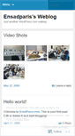 Mobile Screenshot of ensadparis.wordpress.com