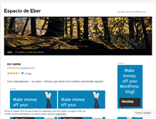 Tablet Screenshot of eberguevara.wordpress.com