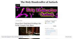 Desktop Screenshot of holyhandcrafterofantioch.wordpress.com