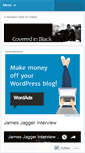 Mobile Screenshot of coveredinblack.wordpress.com