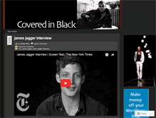 Tablet Screenshot of coveredinblack.wordpress.com