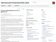 Tablet Screenshot of nephono.wordpress.com