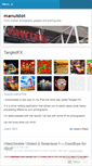 Mobile Screenshot of manutdot.wordpress.com