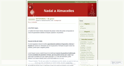 Desktop Screenshot of nadalaalmecelles.wordpress.com