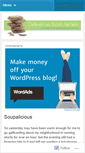 Mobile Screenshot of deliverusfromramen.wordpress.com