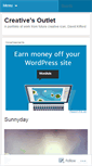 Mobile Screenshot of creativesoutlet.wordpress.com