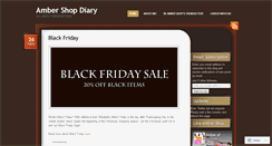 Desktop Screenshot of amberofautumn.wordpress.com