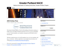 Tablet Screenshot of pdxnace.wordpress.com