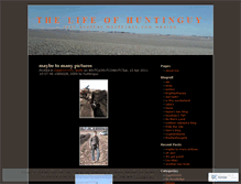 Tablet Screenshot of huntinguy.wordpress.com