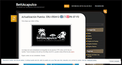 Desktop Screenshot of erubettacapulco.wordpress.com