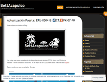 Tablet Screenshot of erubettacapulco.wordpress.com