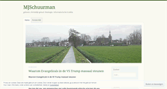 Desktop Screenshot of mjschuurman.wordpress.com