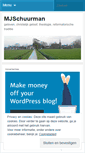 Mobile Screenshot of mjschuurman.wordpress.com