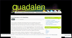 Desktop Screenshot of guadalen.wordpress.com
