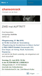 Mobile Screenshot of chansonrock.wordpress.com