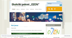 Desktop Screenshot of ozonniksic.wordpress.com