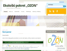 Tablet Screenshot of ozonniksic.wordpress.com