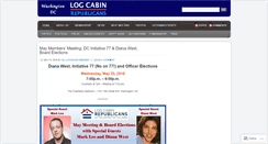 Desktop Screenshot of dclogcabin.wordpress.com
