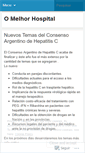 Mobile Screenshot of melhorhospital.wordpress.com