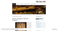 Desktop Screenshot of mydryfly.wordpress.com