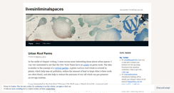 Desktop Screenshot of livesinliminalspaces.wordpress.com