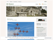 Tablet Screenshot of mydorset.wordpress.com