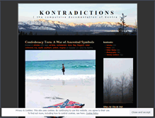 Tablet Screenshot of kontradictions.wordpress.com