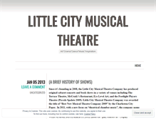 Tablet Screenshot of littlecitymt.wordpress.com