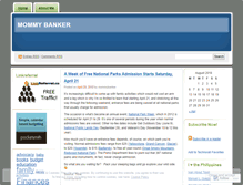 Tablet Screenshot of mommybanker.wordpress.com