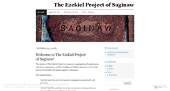 Desktop Screenshot of ezekielprojectsaginaw.wordpress.com