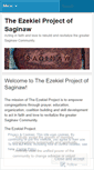 Mobile Screenshot of ezekielprojectsaginaw.wordpress.com