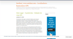 Desktop Screenshot of localizadorgps.wordpress.com